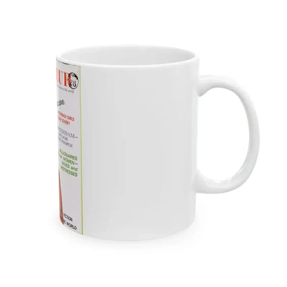 Barbara Valentin #21 - Mag. Cover (Vintage Female Icon) White Coffee Mug - Go Mug Yourself