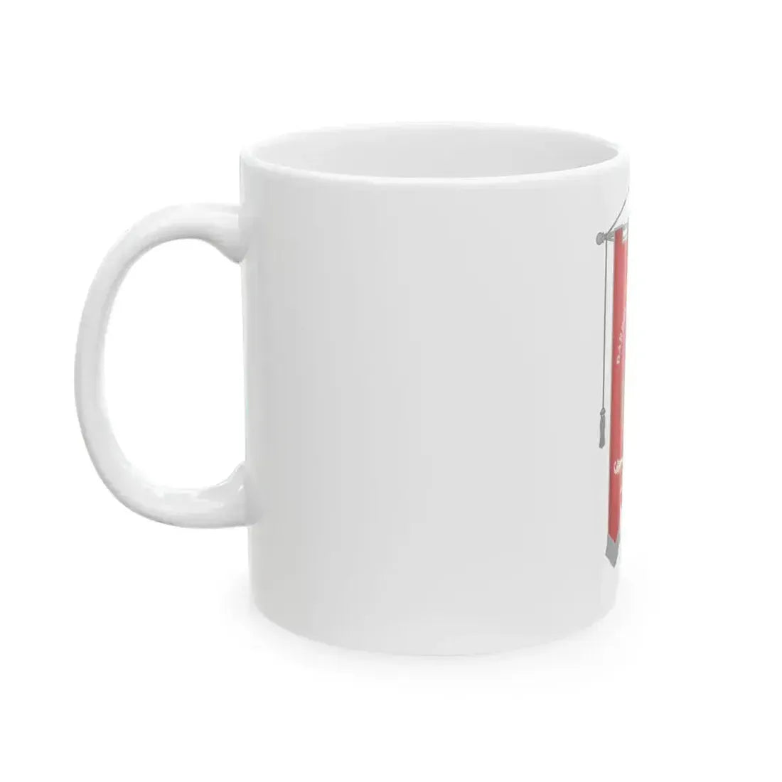 Barberino di Mugello-Gonfalone (Italy) White Coffee Mug - Go Mug Yourself
