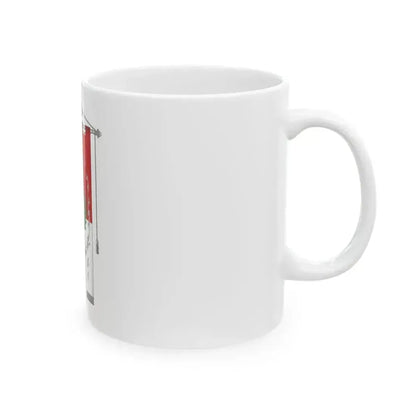 Barbianello-Gonfalone (Italy) White Coffee Mug - Go Mug Yourself