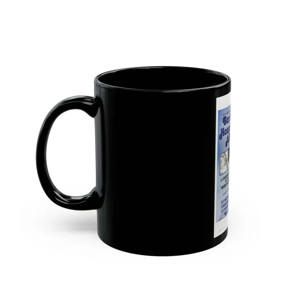 BARBIE'S HOSPITAL AFFAIR 1970 Movie Poster - Black Coffee Mug - Go Mug Yourself