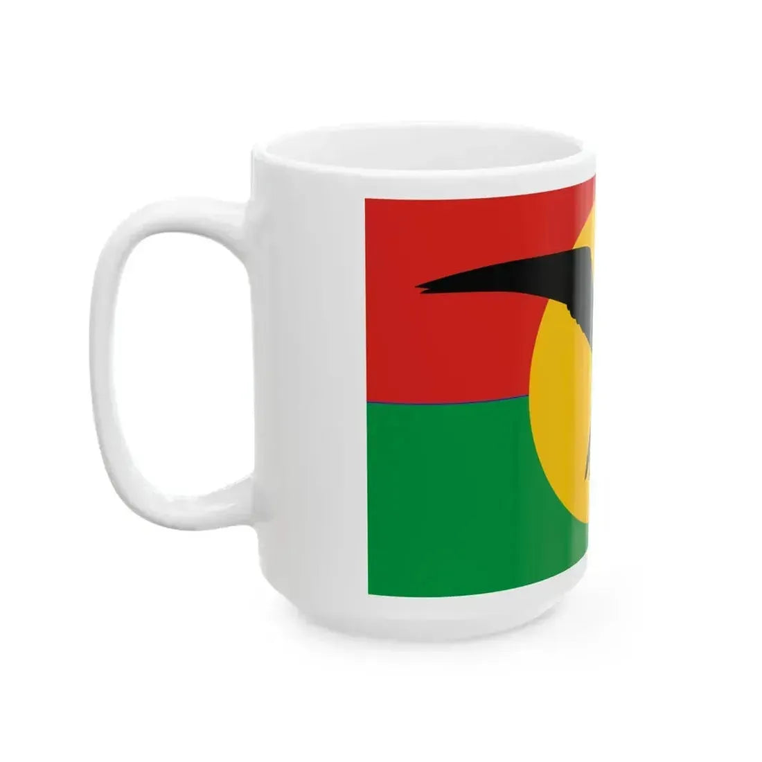 Barbuda Council Flag (Antigua and Barbuda) White Coffee Mug - Go Mug Yourself
