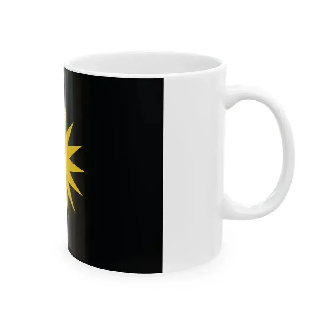 Barbuda Peoples Movement Flag (Antigua and Barbuda) White Coffee Mug - Go Mug Yourself