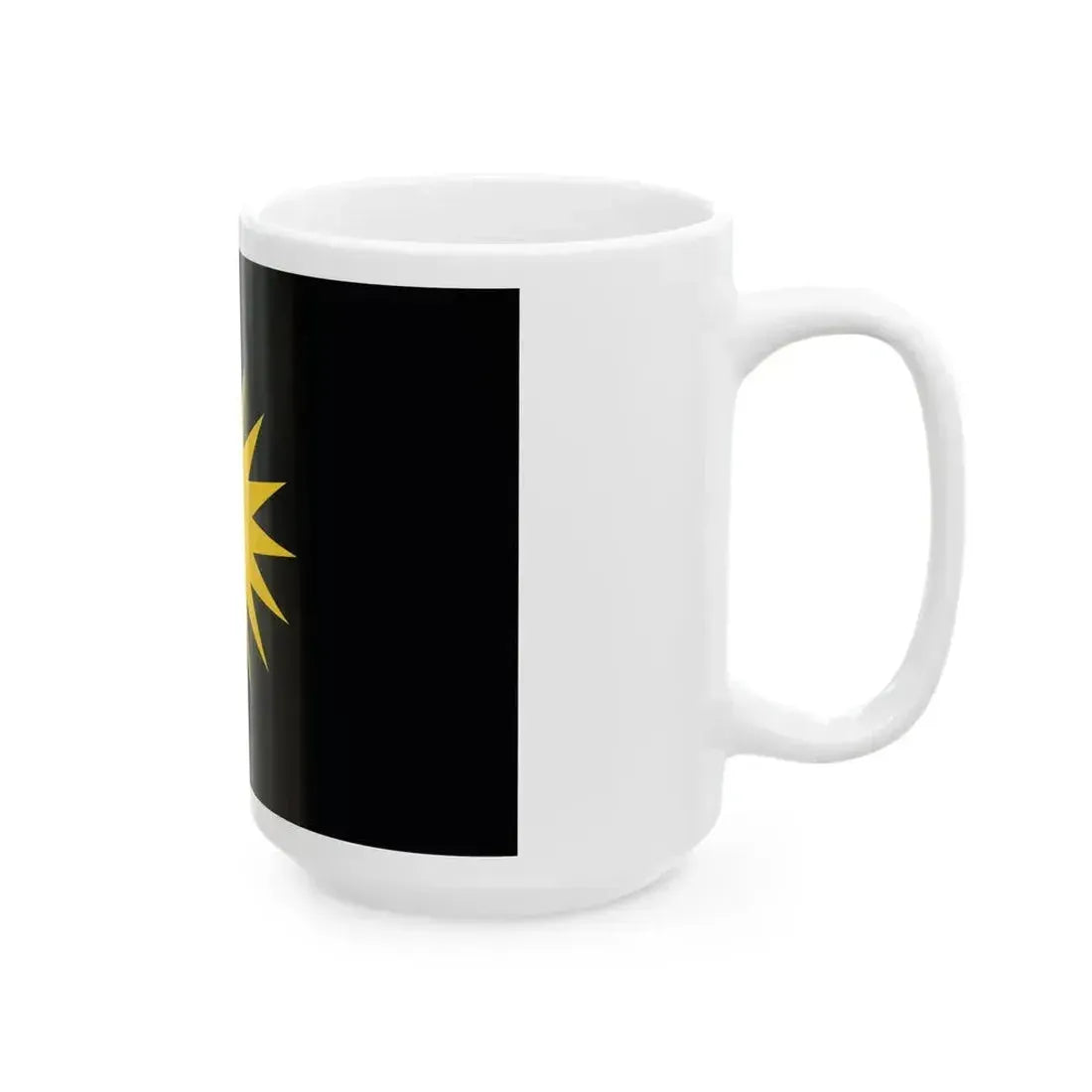 Barbuda Peoples Movement Flag (Antigua and Barbuda) White Coffee Mug - Go Mug Yourself