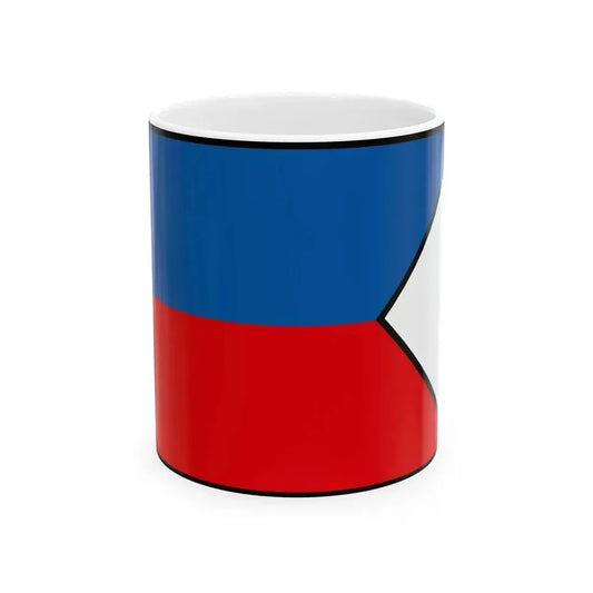 Bardejov Bardejov Flag (Slovakia) White Coffee Mug 11oz - Go Mug Yourself
