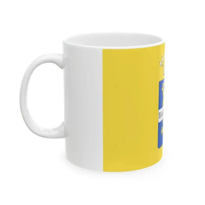 Bardolino-Bandiera (Italy) White Coffee Mug - Go Mug Yourself