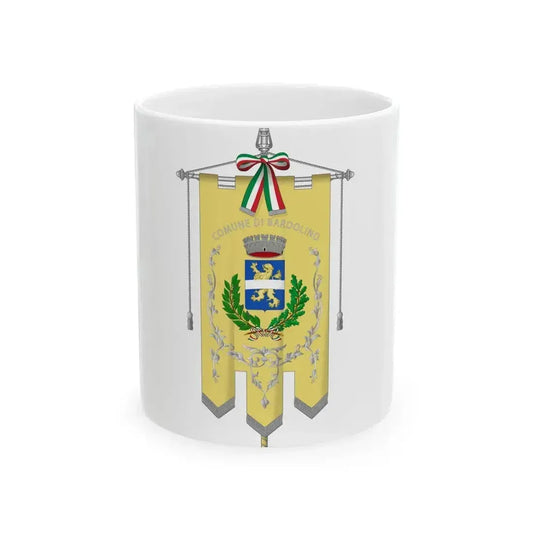 Bardolino-Gonfalone (Italy) White Coffee Mug 11oz - Go Mug Yourself