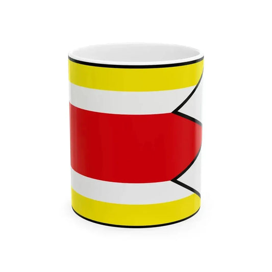 Bardonovo Nove Zamky Flag (Slovakia) White Coffee Mug 11oz - Go Mug Yourself