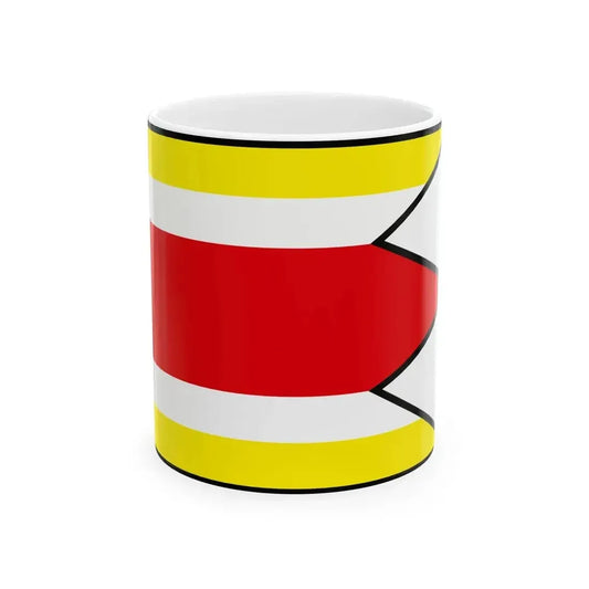 Bardonovo Nove Zamky Flag (Slovakia) White Coffee Mug 11oz - Go Mug Yourself