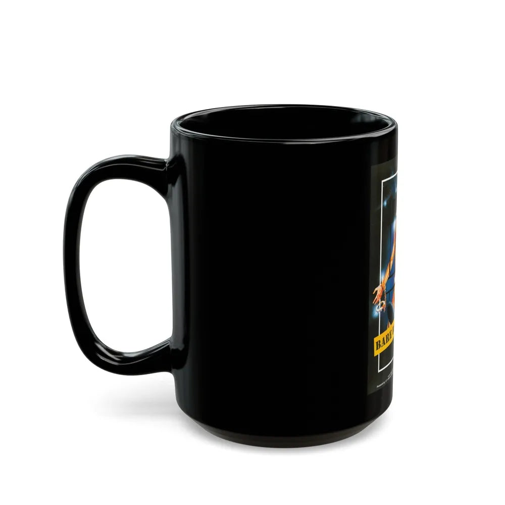 BARE BEHIND BARS 1980 Movie Poster - Black Coffee Mug-Go Mug Yourself