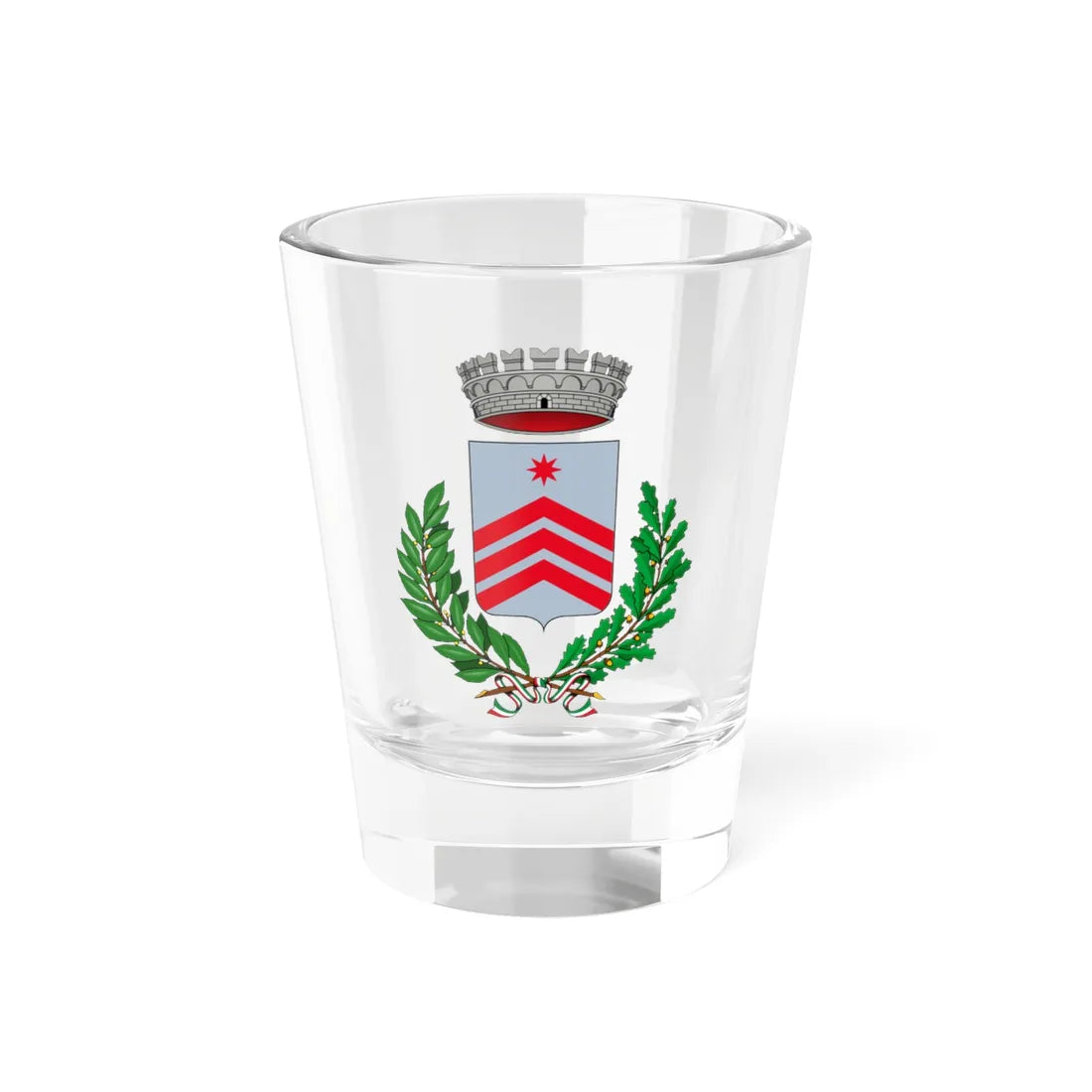 Barete-Stemma (Italy) (Coat of Arms) Shot Glass 1.5oz 1.5oz - Go Mug Yourself
