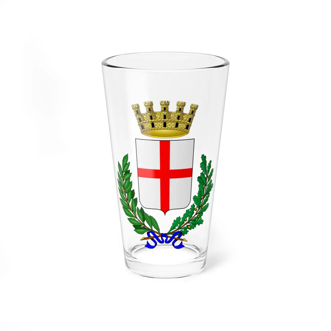 Barge-Stemma (Italy) (Coat of Arms) Pint Glass 16oz 16oz - Go Mug Yourself