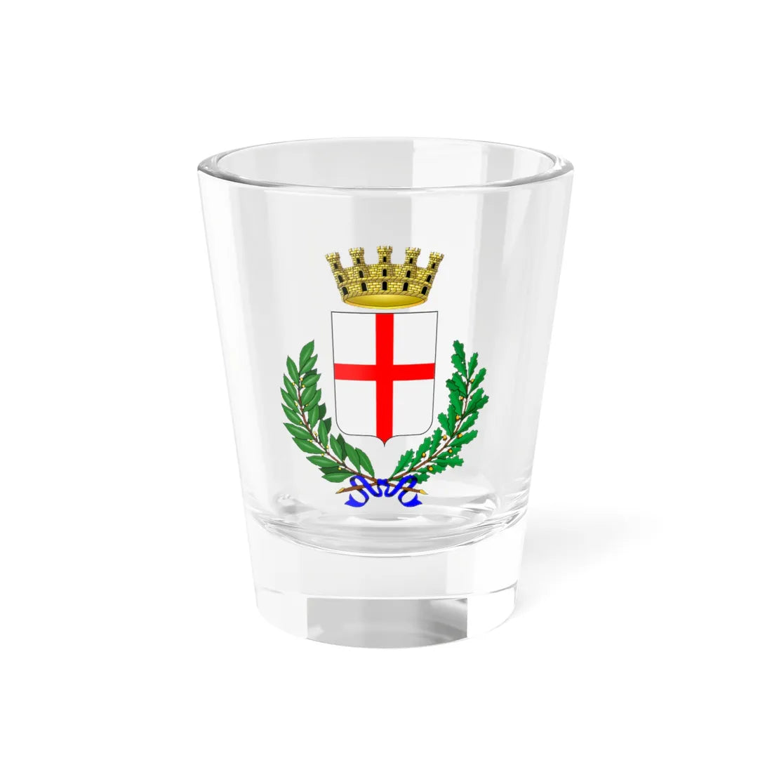 Barge-Stemma (Italy) (Coat of Arms) Shot Glass 1.5oz 1.5oz - Go Mug Yourself