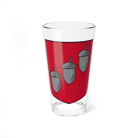 Barkavas pagasta ģerbonis (Latvia) (Coat of Arms) Pint Glass 16oz 16oz - Go Mug Yourself