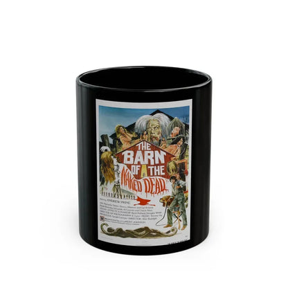 BARN OF THE NAKED DEAD 1974 Movie Poster - Black Coffee Mug 11oz - Go Mug Yourself