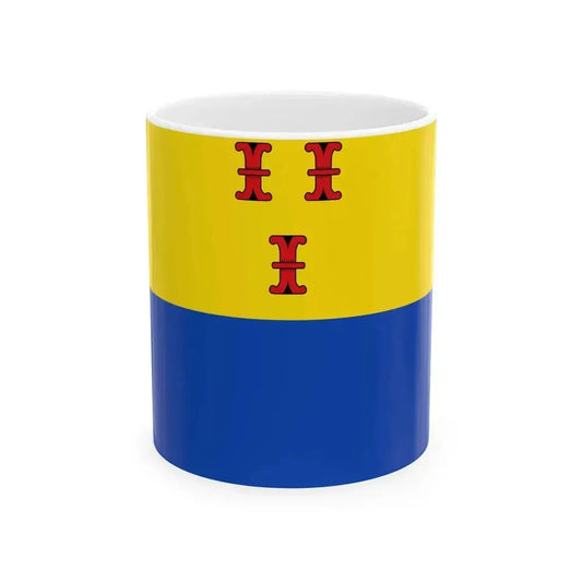 Barneveld vlag (Netherlands) White Coffee Mug 11oz - Go Mug Yourself