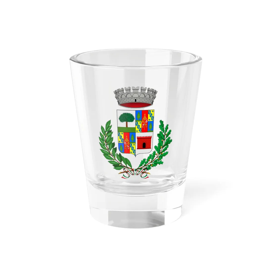Barni-Stemma (Italy) (Coat of Arms) Shot Glass 1.5oz 1.5oz - Go Mug Yourself