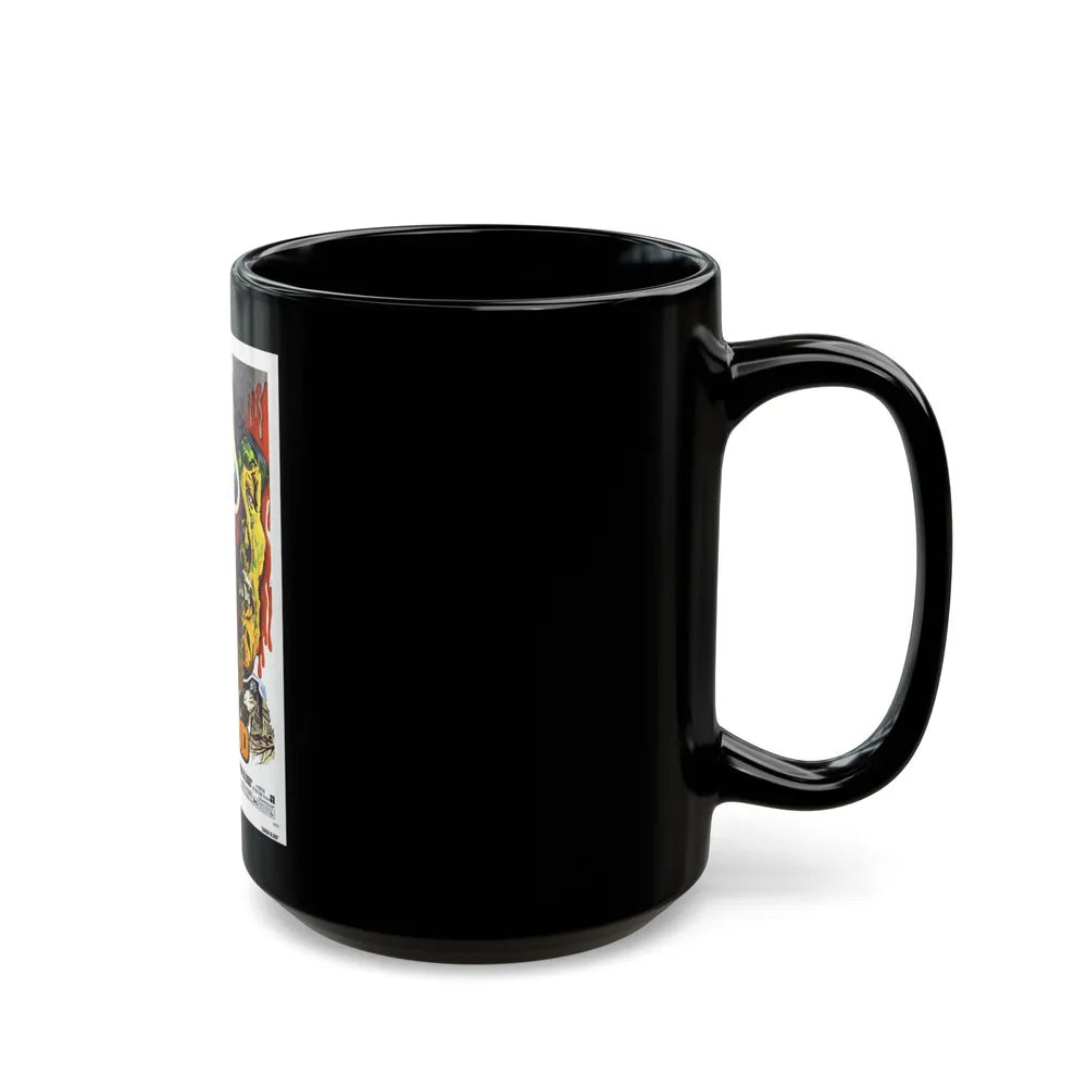 BARON BLOOD 1972 Movie Poster - Black Coffee Mug-Go Mug Yourself