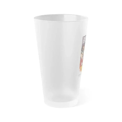 BARON BLOOD 1972 Movie Poster - Frosted Pint Glass 16oz - Go Mug Yourself