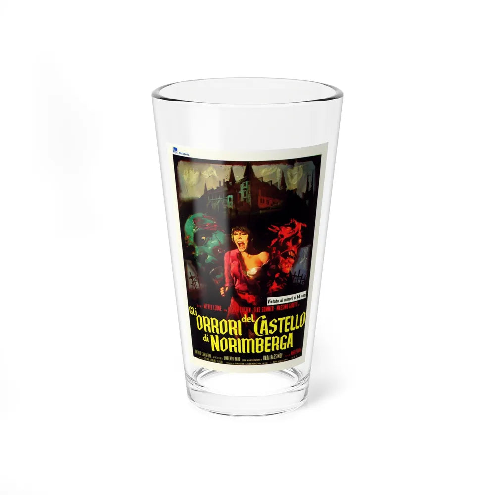 BARON BLOOD (ITALIAN) 1972 Movie Poster - Pint Glass 16oz-16oz-Go Mug Yourself