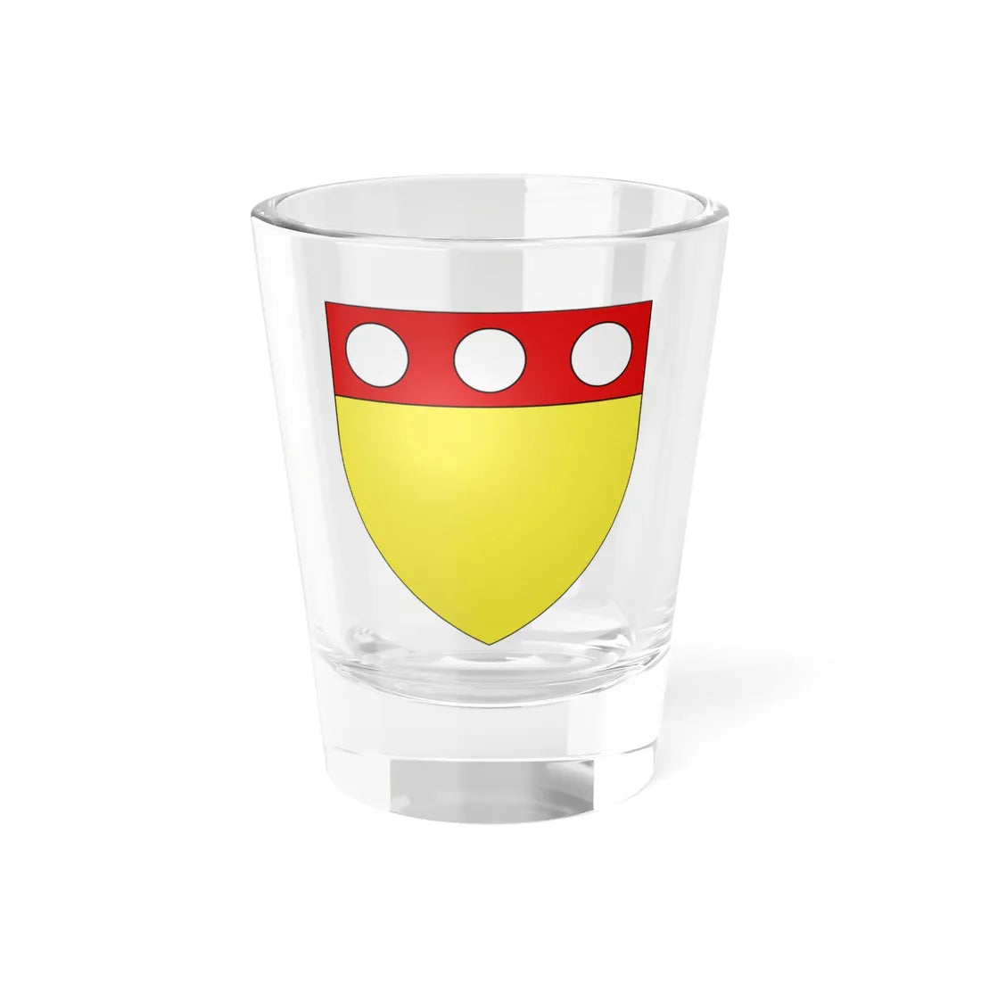 Baron Camoys arms (England) (Coat of Arms) Shot Glass 1.5oz 1.5oz - Go Mug Yourself