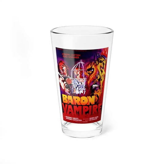 BARON VAMPIRE (BARON BLOOD) 1972 Movie Poster - Pint Glass 16oz 16oz - Go Mug Yourself
