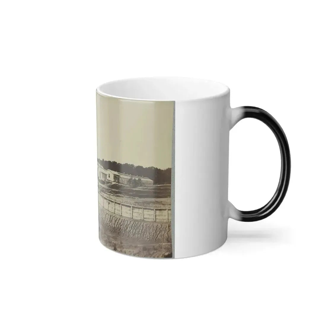 Barracks at Fort Carroll (U.S. Civil War) Color Changing Coffee Mug 11oz - Go Mug Yourself