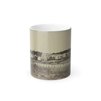 Barracks at Fort Carroll (U.S. Civil War) Color Changing Coffee Mug 11oz - Go Mug Yourself