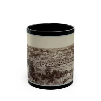 Barracks Of 124th Ill. Infantry, Vicksburg, Miss. (U.S. Civil War) Black Coffee Mug 11oz - Go Mug Yourself