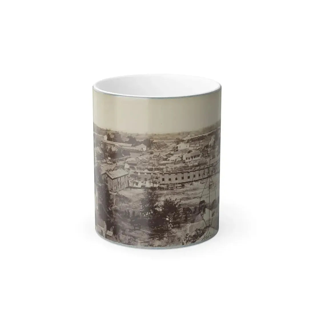 Barracks of 124Th Ill. Infantry, Vicksburg, Miss. (U.S. Civil War) Color Changing Coffee Mug 11oz Default Title 11oz - Go Mug Yourself