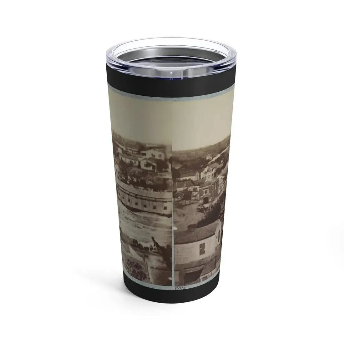 Barracks Of 124th Ill. Infantry, Vicksburg, Miss. (U.S. Civil War) Tumbler 20oz - Go Mug Yourself