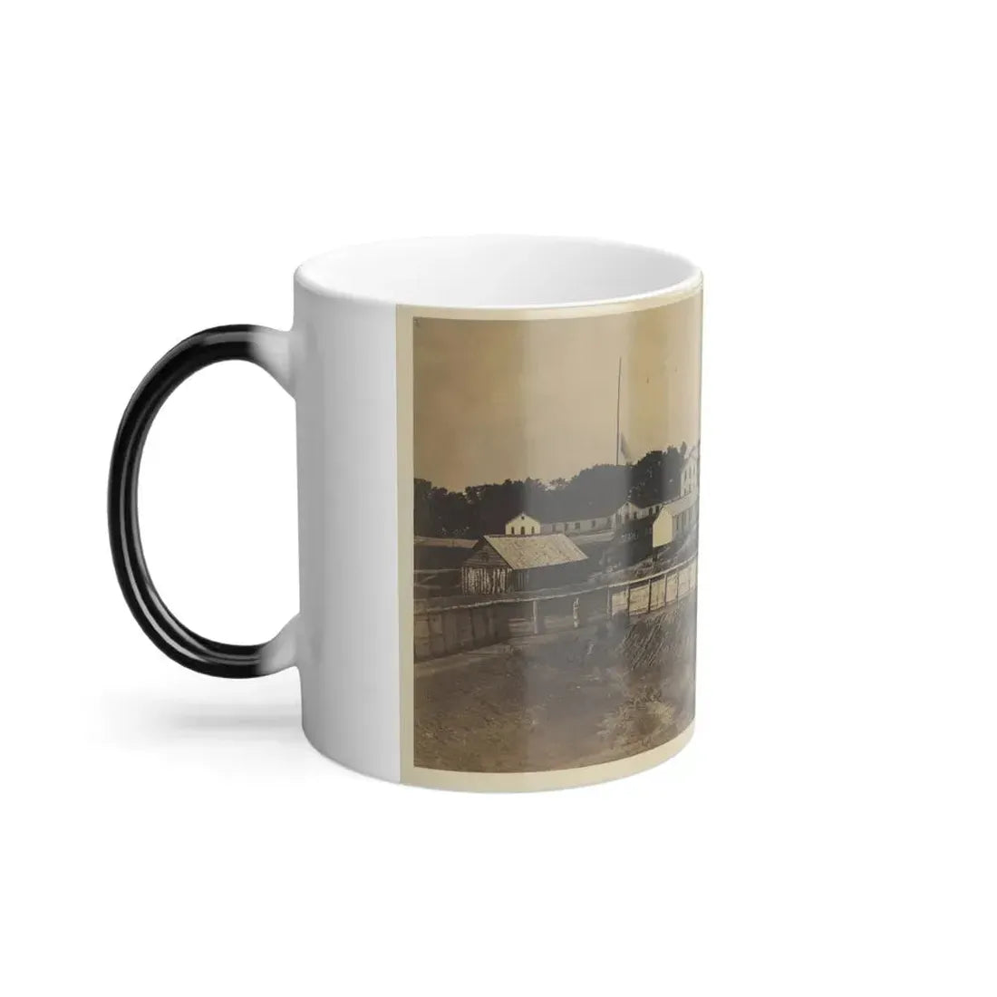 Barracks of Ft. Carroll, Wash., D.C. (U.S. Civil War) Color Changing Coffee Mug 11oz - Go Mug Yourself