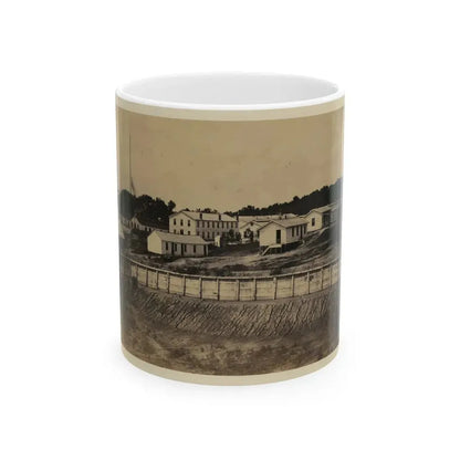 Barracks Of Ft. Carroll, Wash., D.C. (U.S. Civil War) White Coffee Mug 11oz - Go Mug Yourself