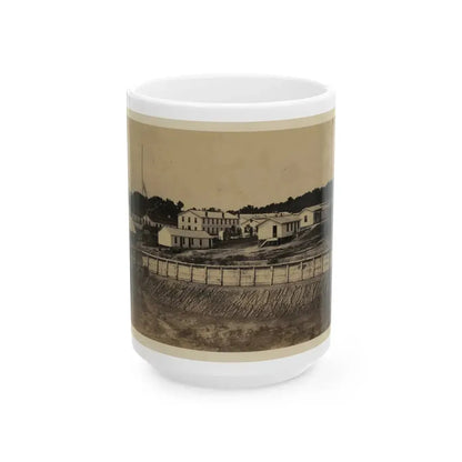 Barracks Of Ft. Carroll, Wash., D.C. (U.S. Civil War) White Coffee Mug 15oz - Go Mug Yourself