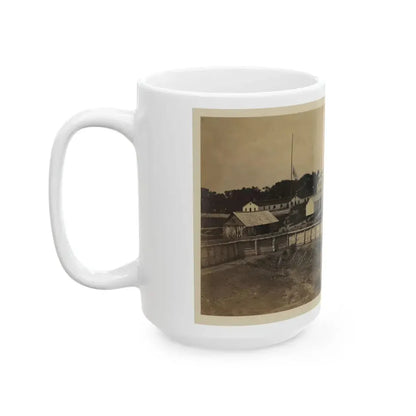 Barracks Of Ft. Carroll, Wash., D.C. (U.S. Civil War) White Coffee Mug - Go Mug Yourself