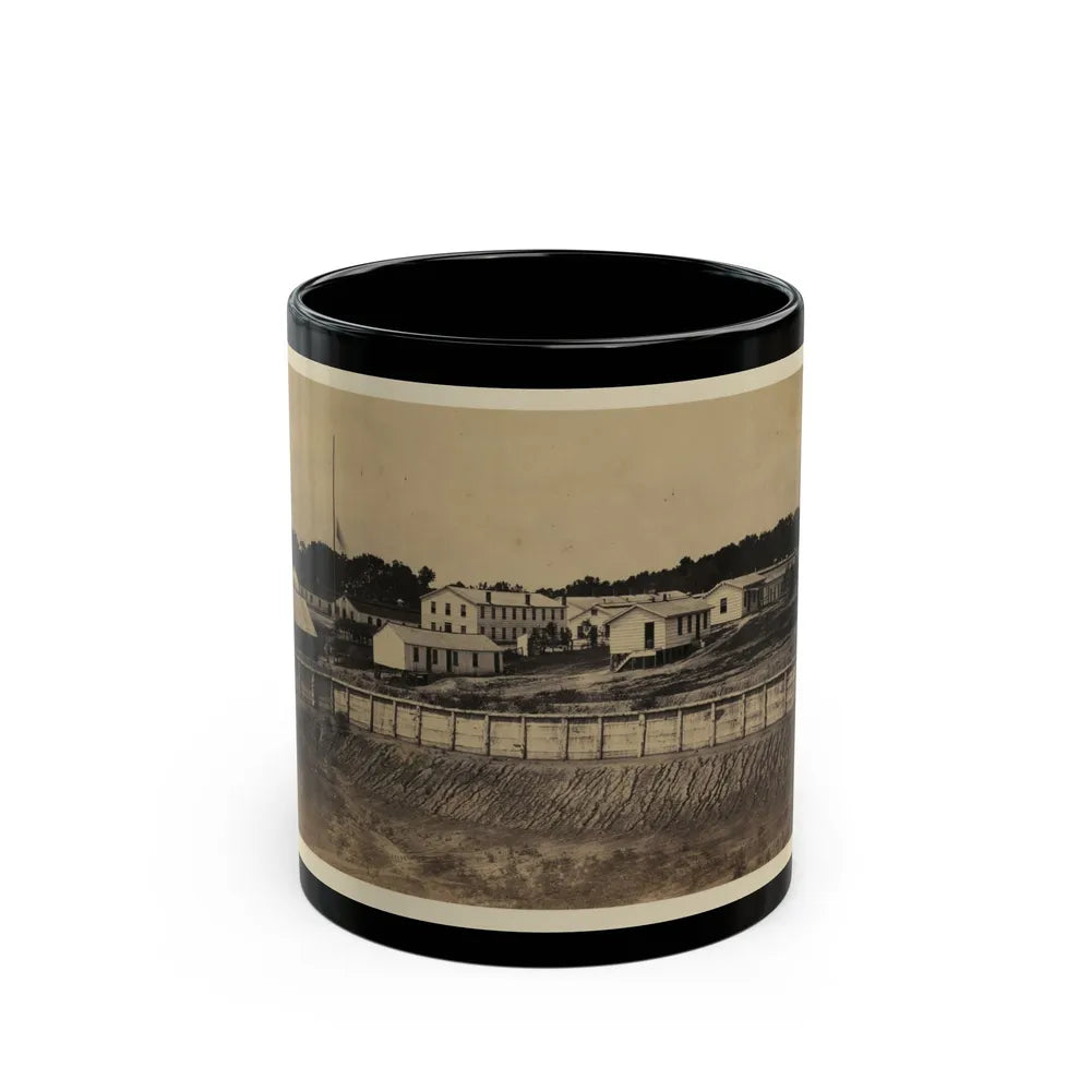 Barracks Of Ft. Carroll, Wash., D.C. (U.S. Civil War) Black Coffee Mug-11oz-Go Mug Yourself