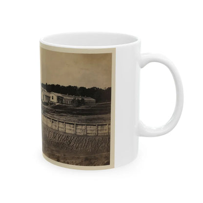 Barracks Of Ft. Carroll, Wash., D.C. (U.S. Civil War) White Coffee Mug-Go Mug Yourself