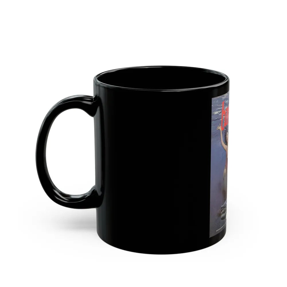 BARRACUDA 1978 Movie Poster - Black Coffee Mug-Go Mug Yourself