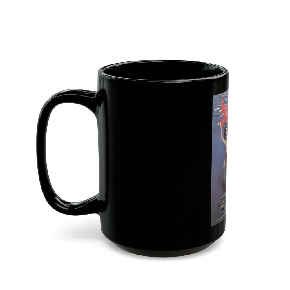 BARRACUDA 1978 Movie Poster - Black Coffee Mug-Go Mug Yourself