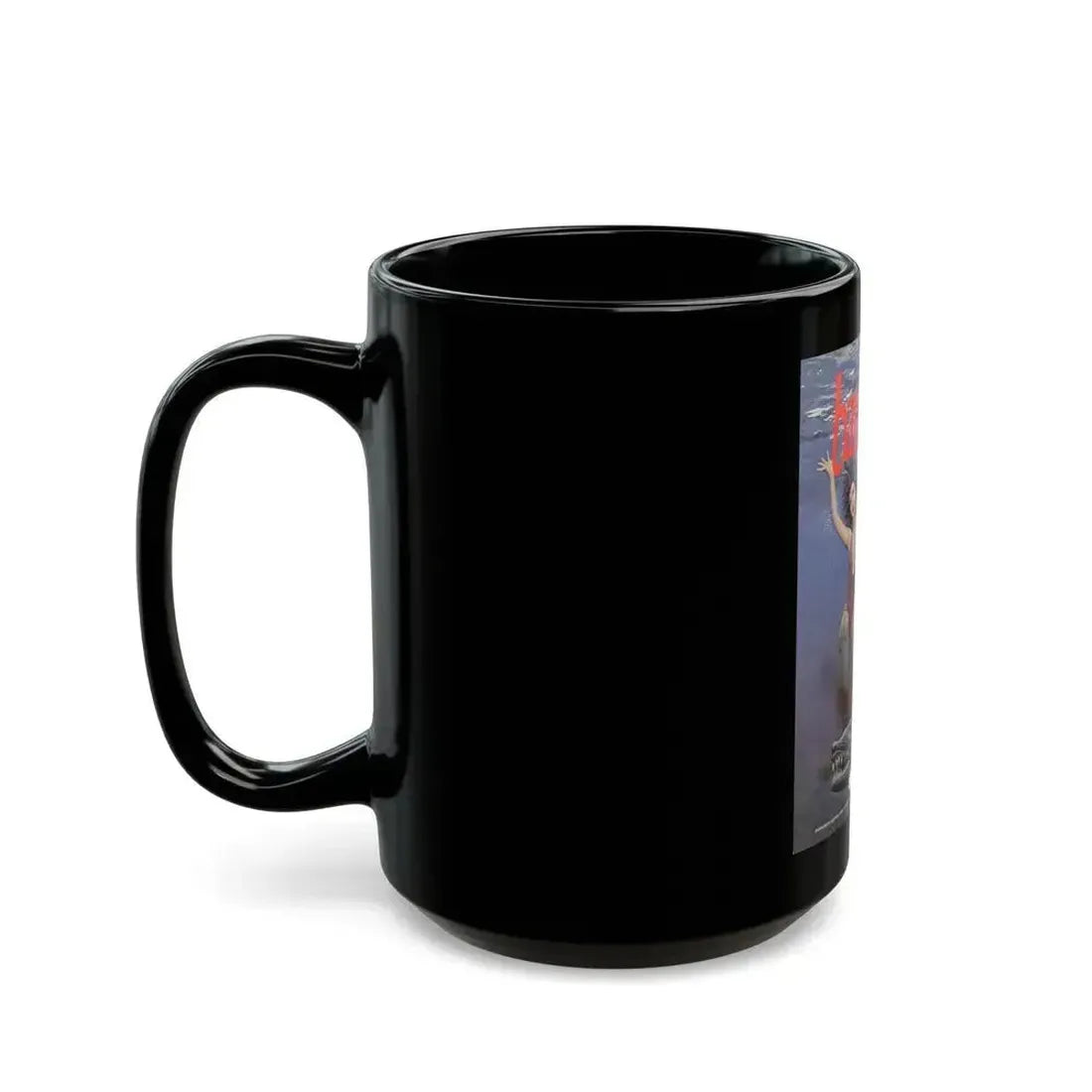 BARRACUDA 1978 Movie Poster - Black Coffee Mug - Go Mug Yourself