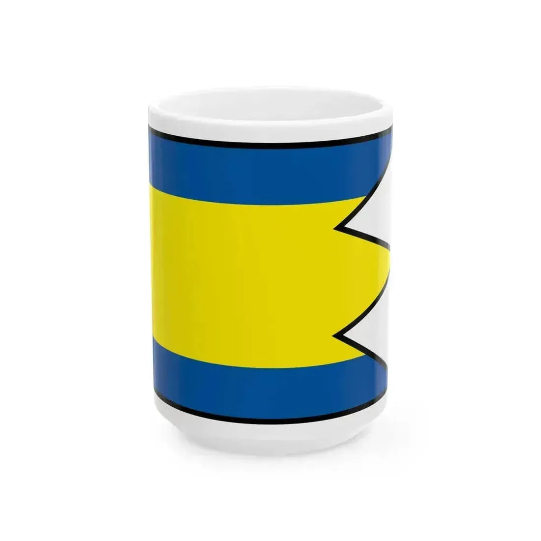 Bartosovce Bardejov Flag (Slovakia) White Coffee Mug 15oz - Go Mug Yourself