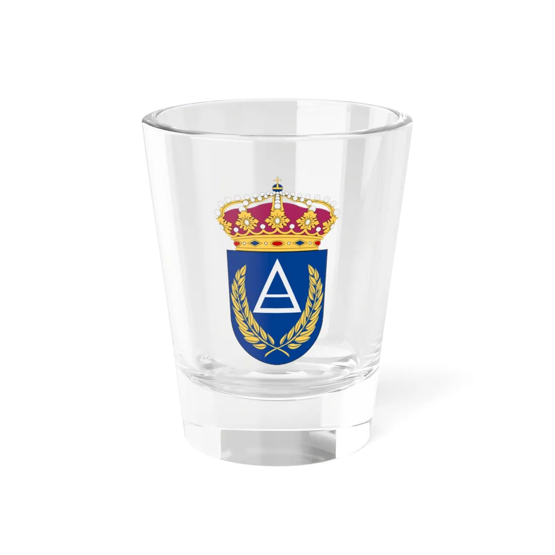 Basbefälsskolan vapen (Sweden) (Coat of Arms) Shot Glass 1.5oz 1.5oz - Go Mug Yourself