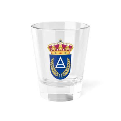 Basbefälsskolan vapen (Sweden) (Coat of Arms) Shot Glass 1.5oz 1.5oz - Go Mug Yourself