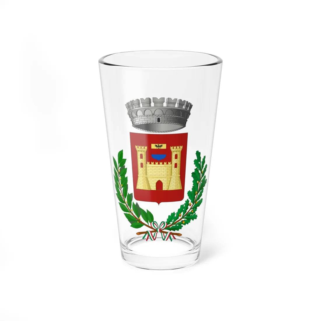 Bascapè-Stemma (Italy) (Coat of Arms) Pint Glass 16oz 16oz - Go Mug Yourself