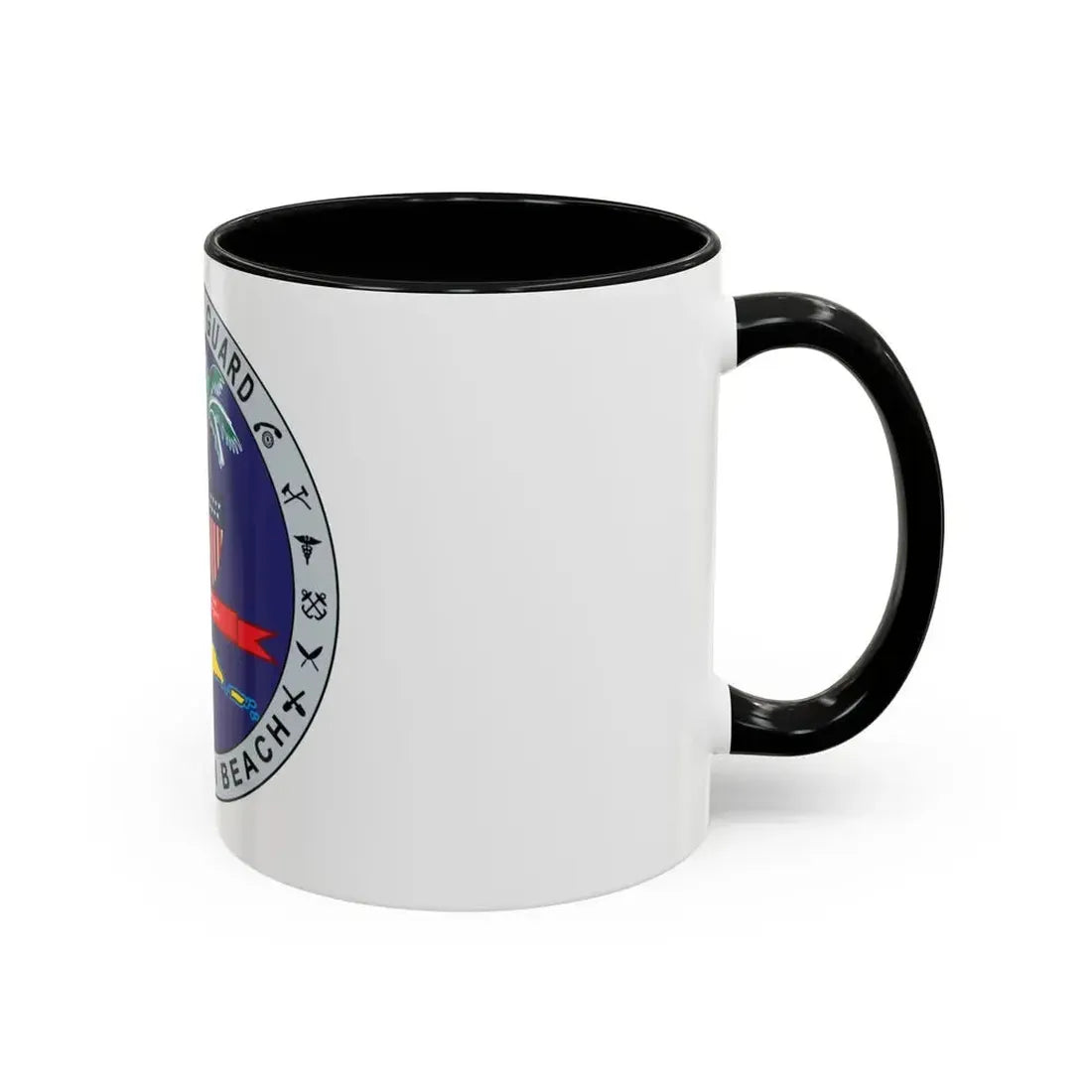 Base Miami Beach (U.S. Coast Guard) Accent Coffee Mug - Go Mug Yourself