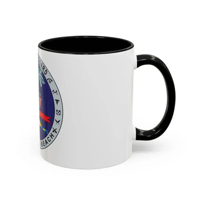 Base Miami Beach (U.S. Coast Guard) Accent Coffee Mug - Go Mug Yourself