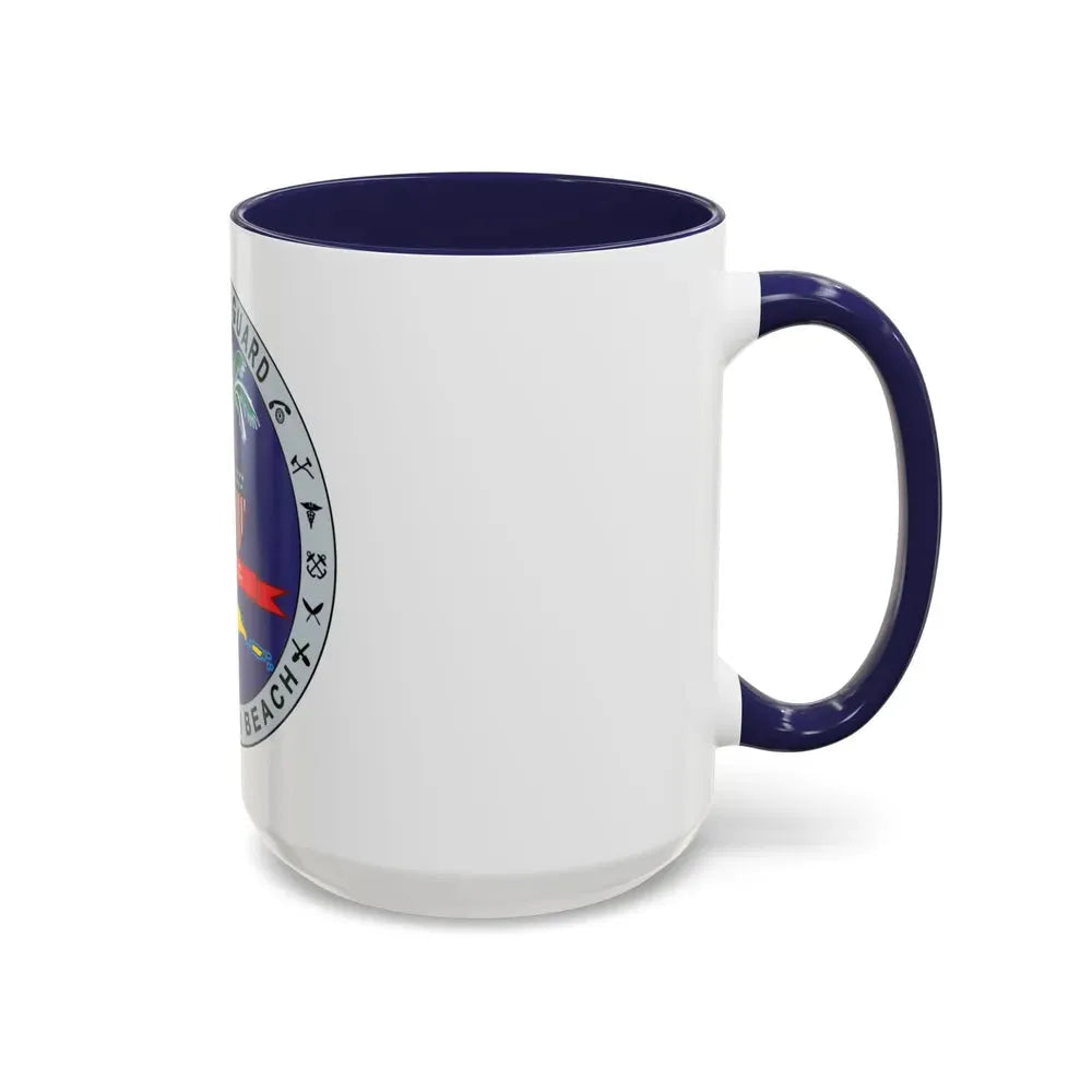 Base Miami Beach (U.S. Coast Guard) Accent Coffee Mug - Go Mug Yourself