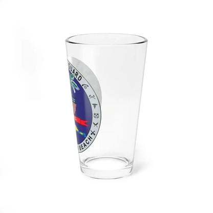 Base Miami Beach (U.S. Coast Guard) Pint Glass 16oz - Go Mug Yourself