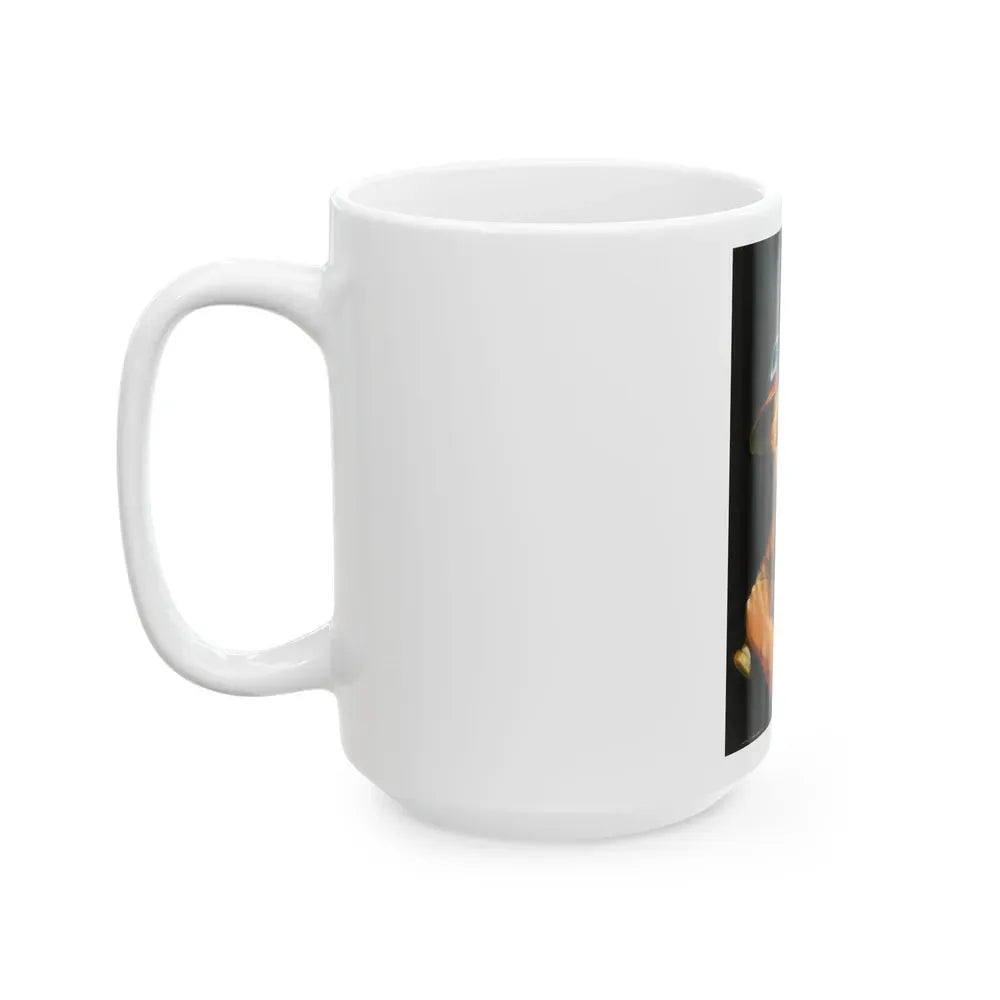 Baseball Batter - White Coffee Mug - Go Mug Yourself