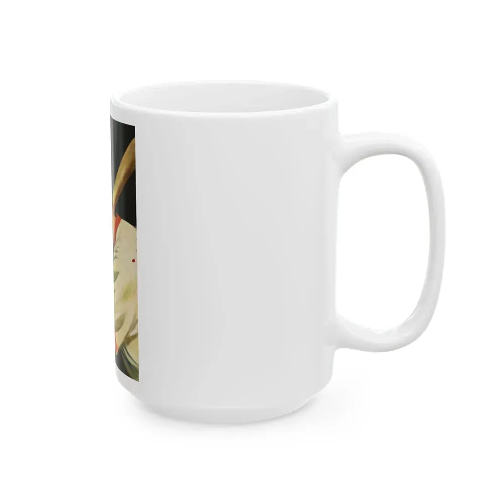 Baseball Batter - White Coffee Mug - Go Mug Yourself