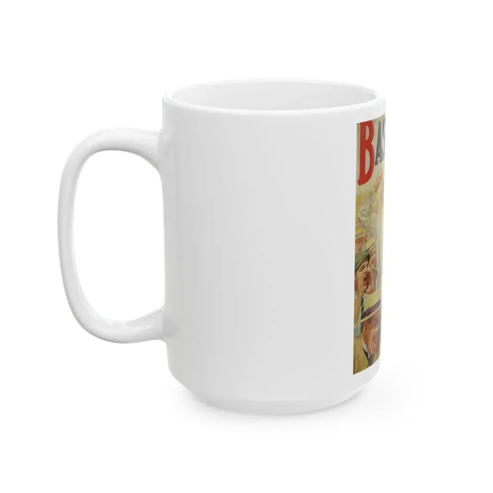 Baseball Magazine cover, July (1) - White Coffee Mug - Go Mug Yourself